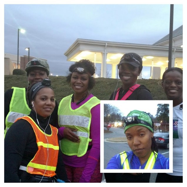 Penelope, Crystal, Sherry, Shonta', Jaton and I ready to beast up and down Trenholm Rd.