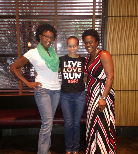 Yvonne, Karen and I....